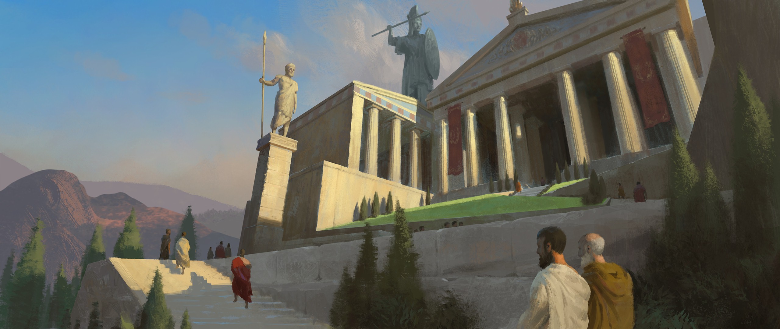 凯撒利亚与古罗马：犹太国希律王是怎样拍罗马皇帝马屁的？以及，为什么？-壹嘉出版-万维博客-万维读者网（电脑版）, image size:2560x1080